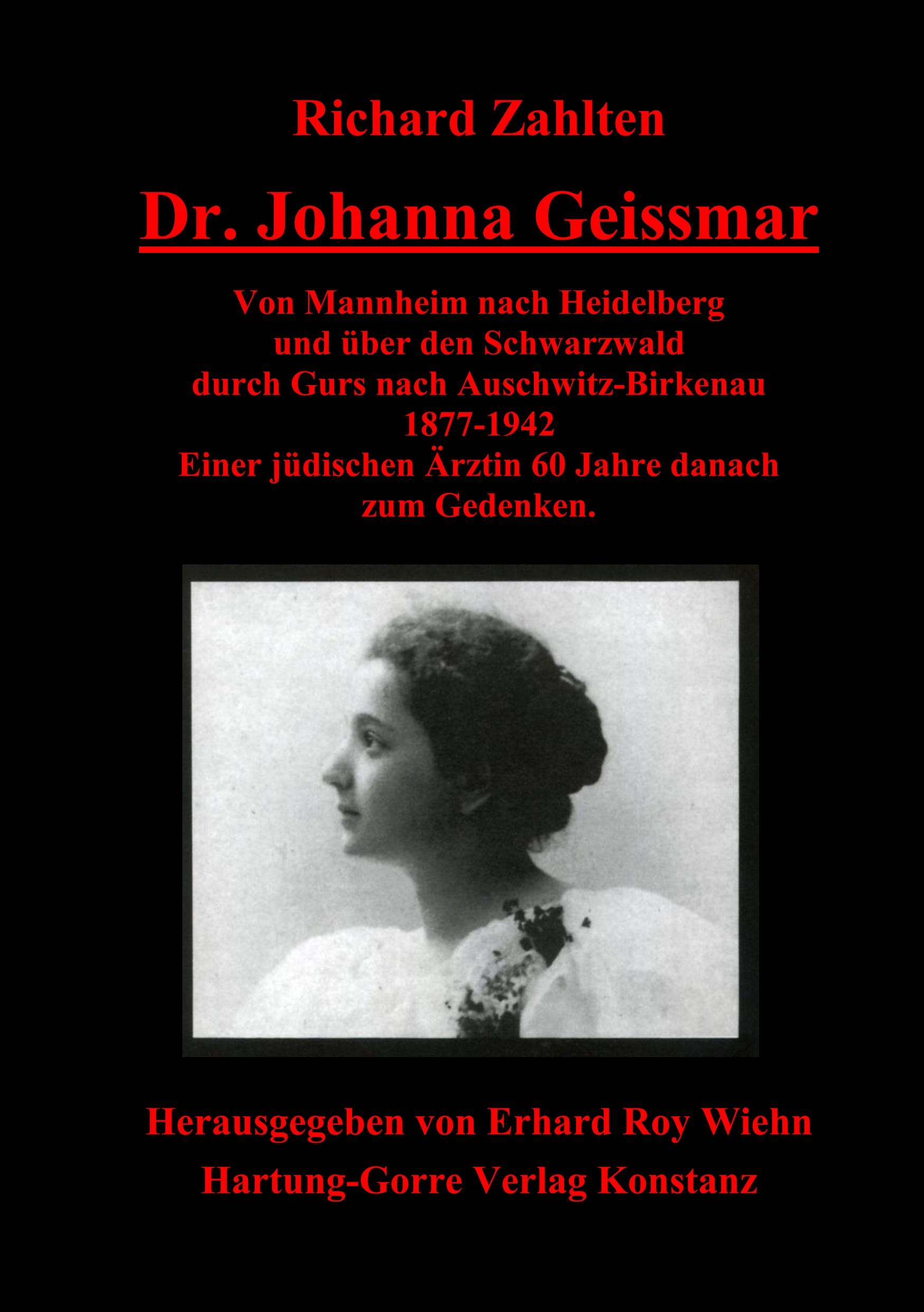 Vorderes Coverbild Dr. Johanna Geissmar