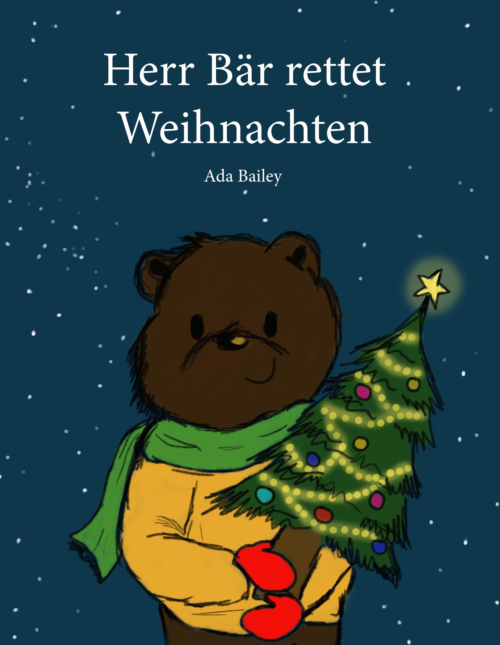Vorderes Coverbild Herr Bär rettet Weihnachten