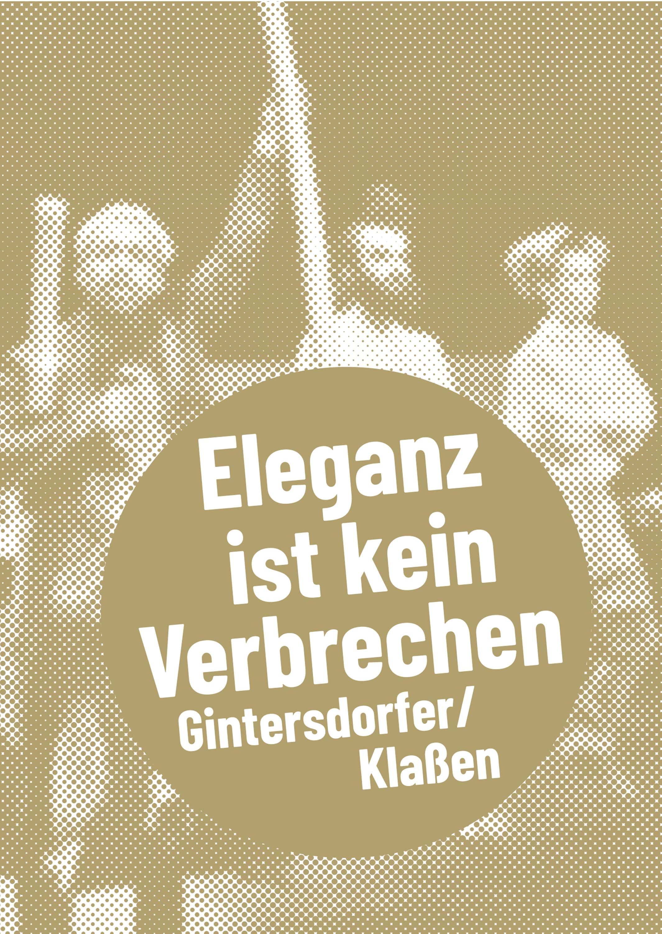 Vorderes Coverbild Gintersdorfer/Klaßen