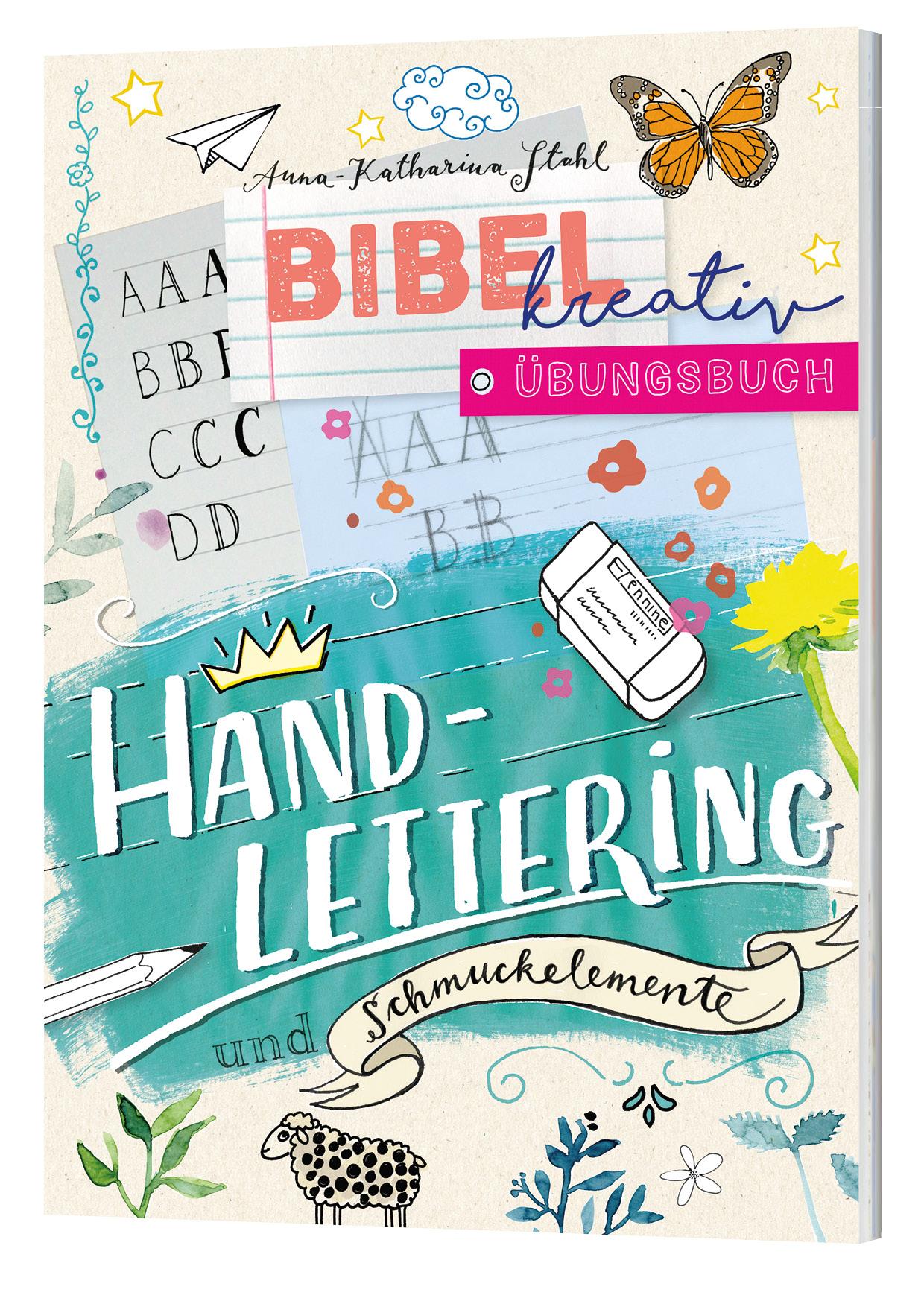 Vorderes Coverbild Handlettering u. Schmuckelemente