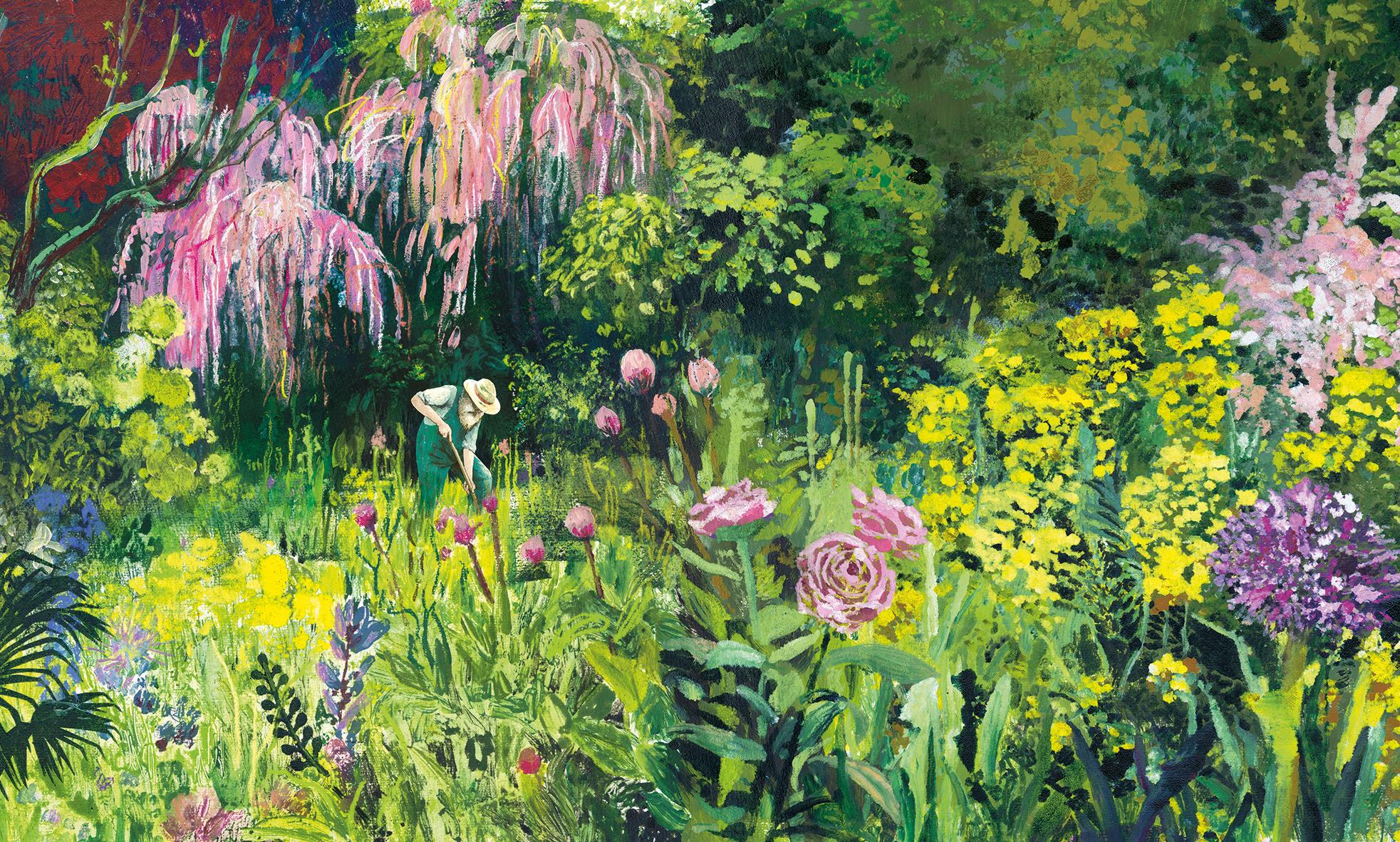 Beispielinhalt (Bild) Im Garten von Monet