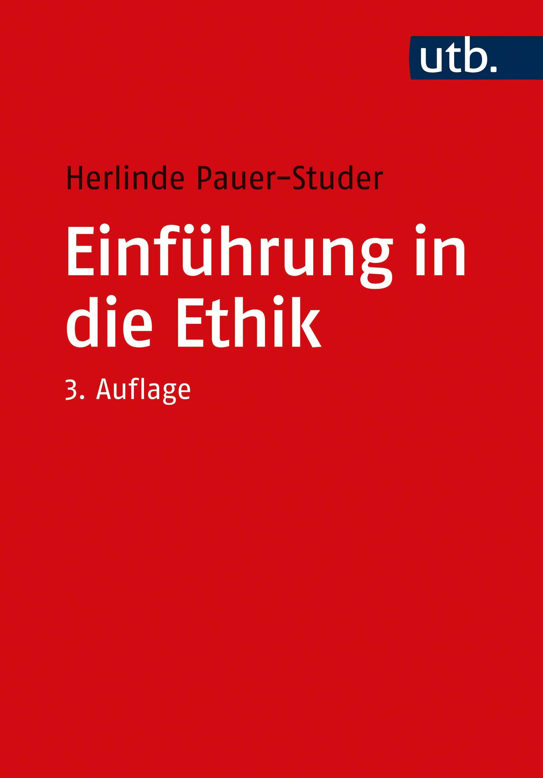 Vorderes Coverbild Einführung in die Ethik