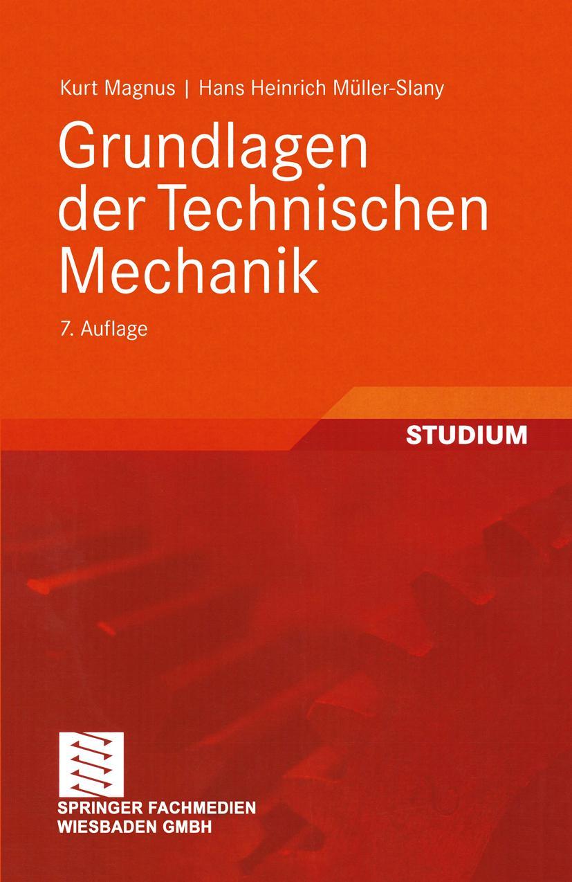 Vorderes Coverbild Grundlagen der Technischen Mechanik