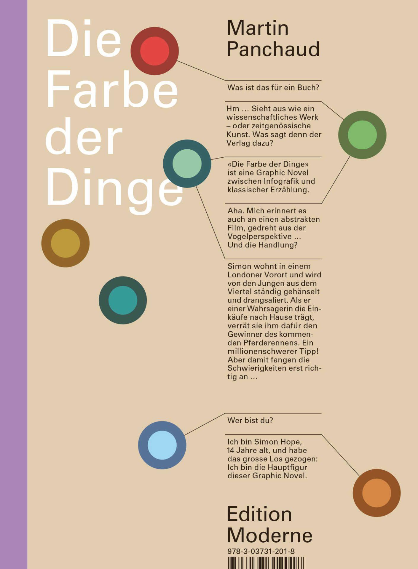 Vorderes Coverbild Die Farbe der Dinge