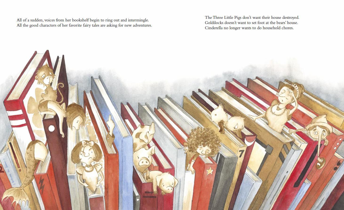 Beispielinhalt (Bild) Anna und die Bücherbande