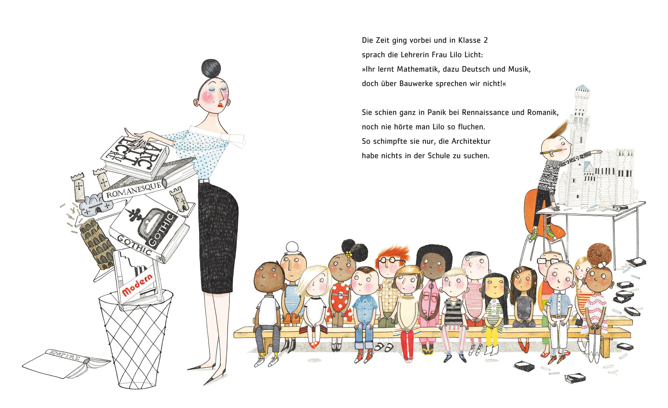 Beispielinhalt (Bild) Iggy Peck, Architekt