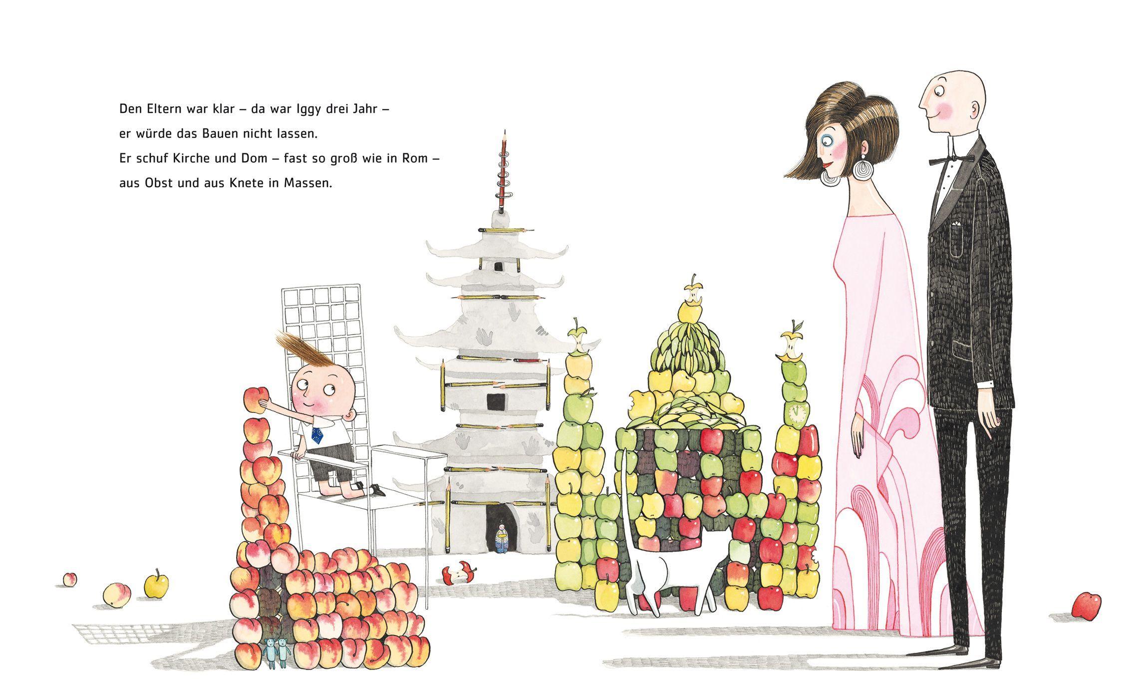 Beispielinhalt (Bild) Iggy Peck, Architekt