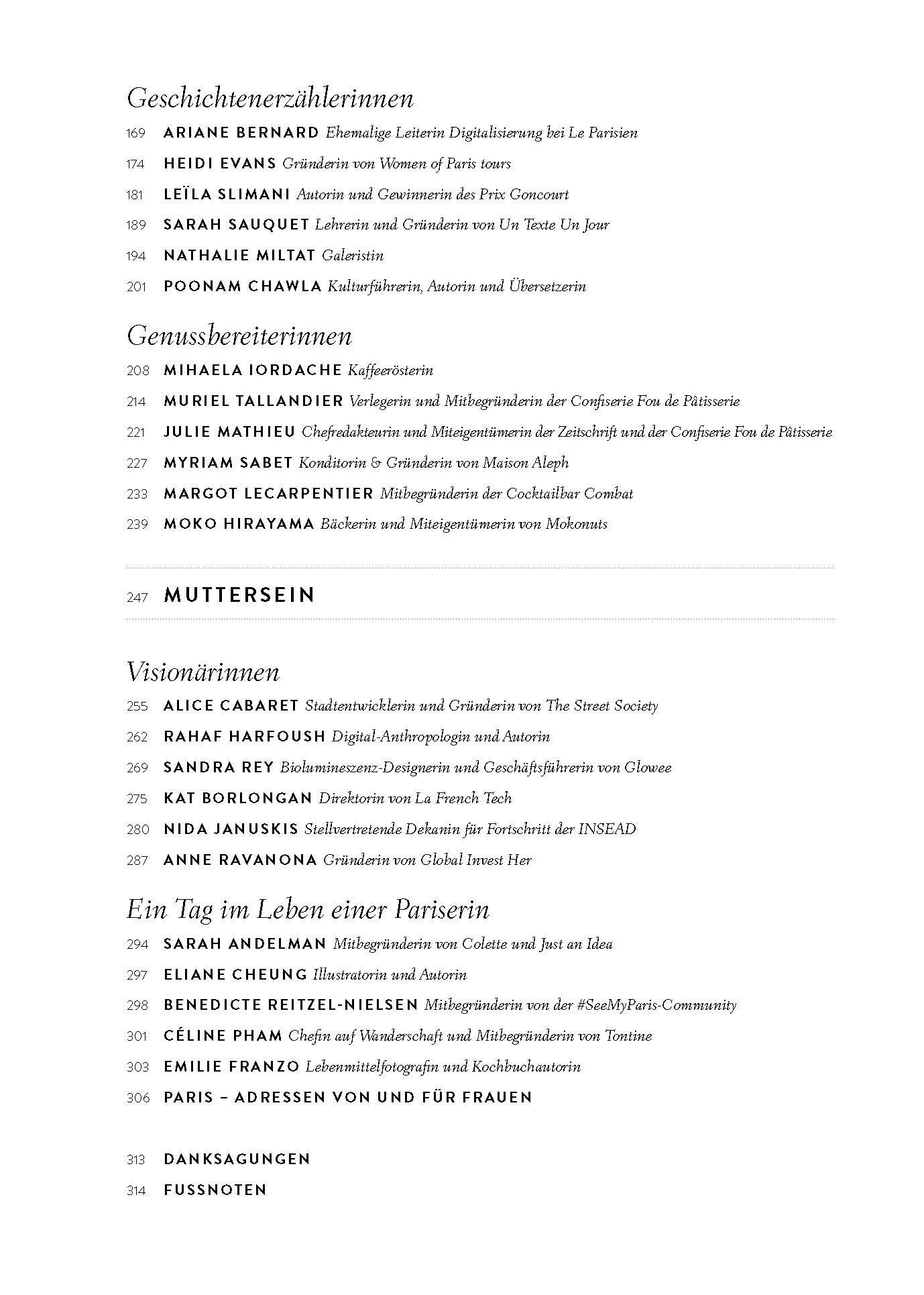 Beispielinhalt (Bild) La Parisienne