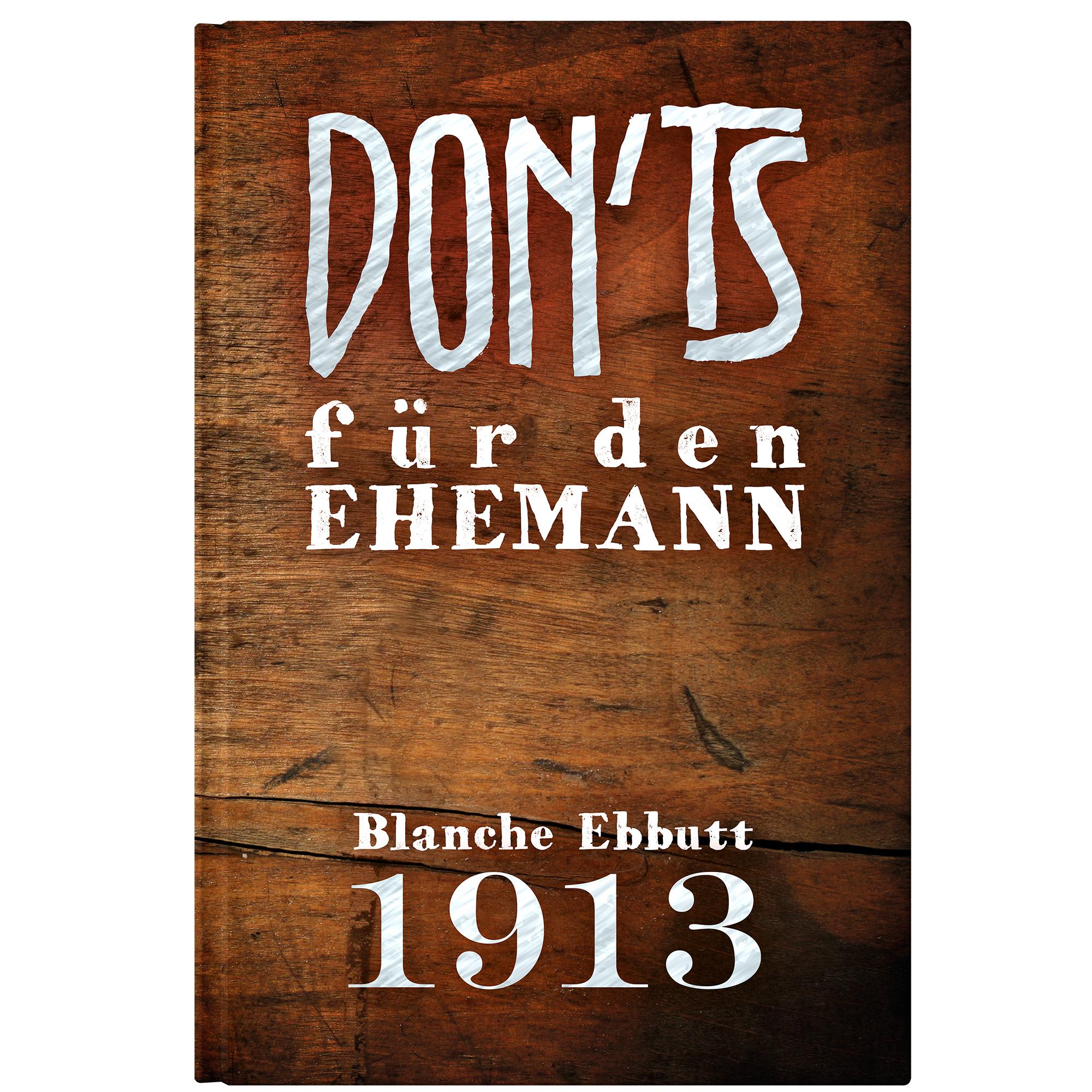 Vorderes Coverbild Don'ts für den Ehemann