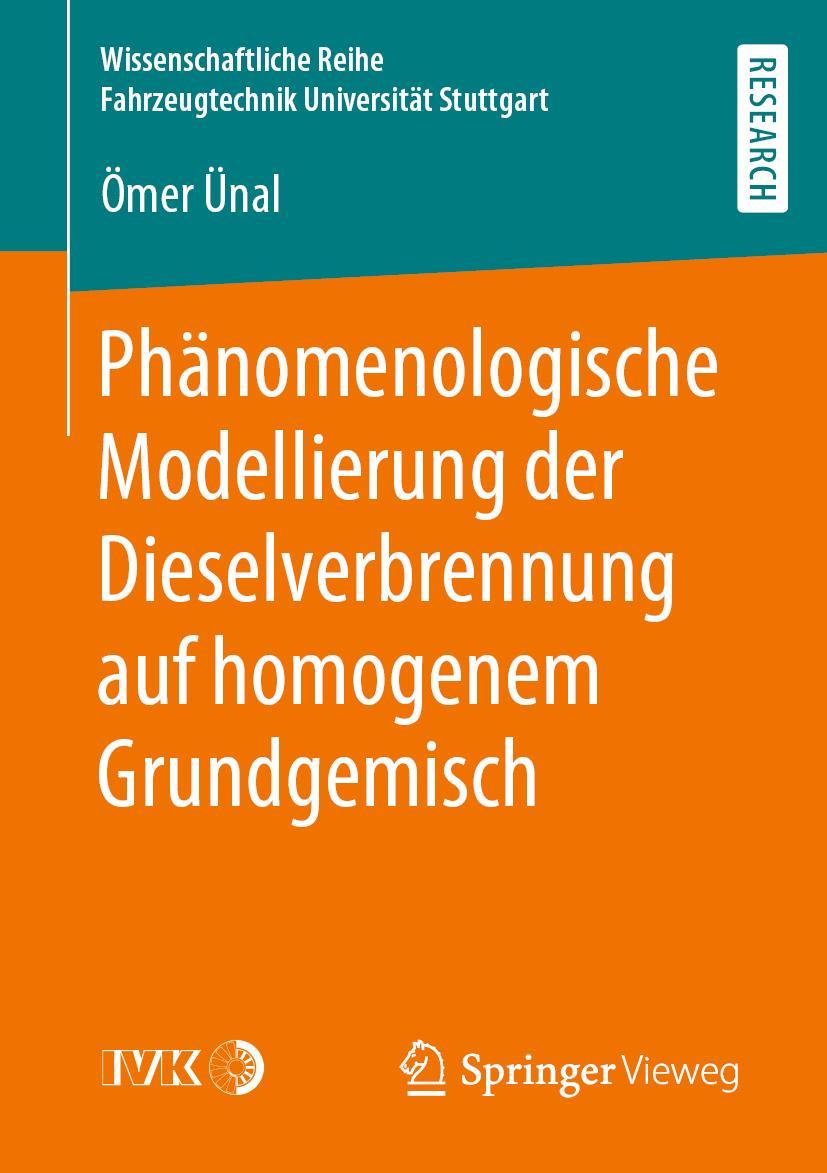 Vorderes Coverbild Phänomenologische Modellierung der Dieselverbrennung auf homogenem Grundgemisch