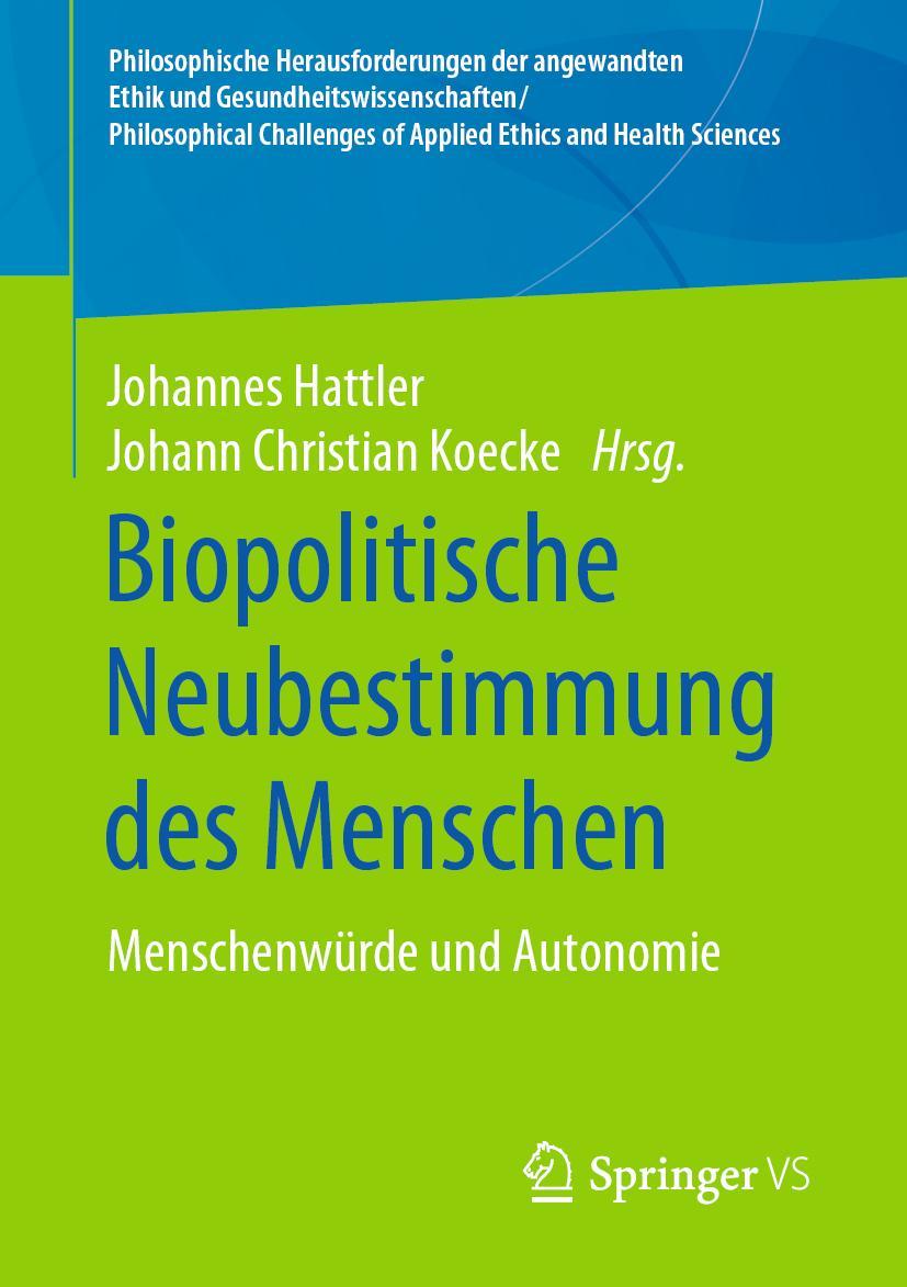 Vorderes Coverbild Biopolitische Neubestimmung des Menschen