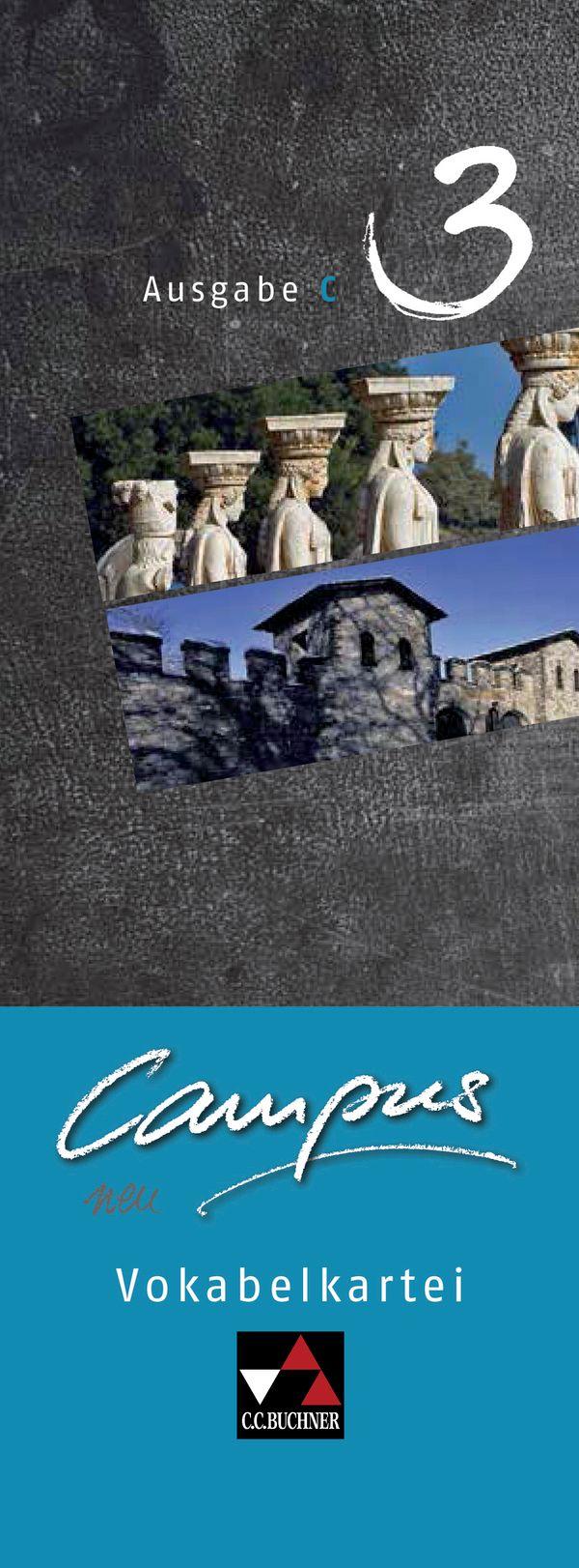 Vorderes Coverbild Campus C Vokabelkartei 3 - neu