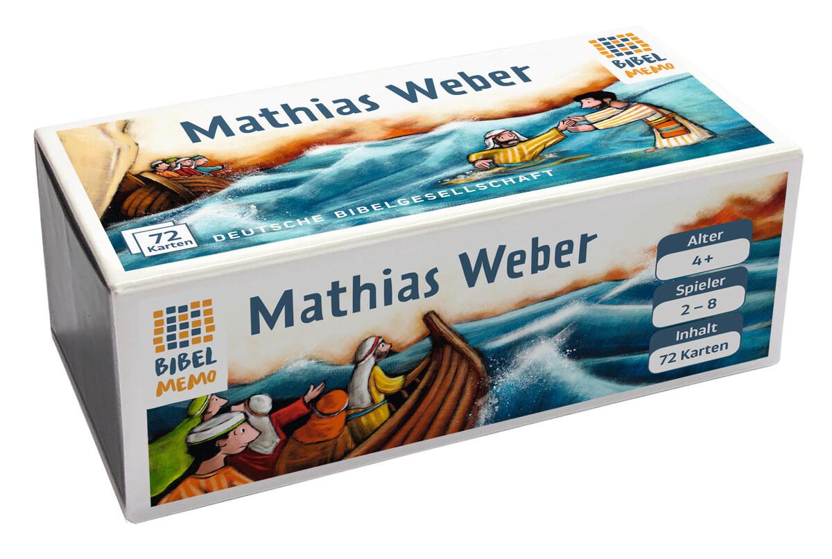 Vorderes Coverbild Bibel-Memo. Mit Bildern von Mathias Weber