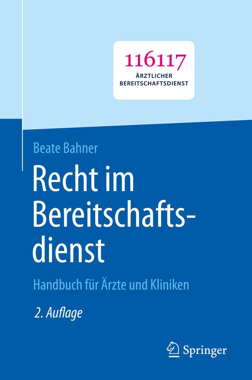 Vorderes Coverbild Recht im Bereitschaftsdienst