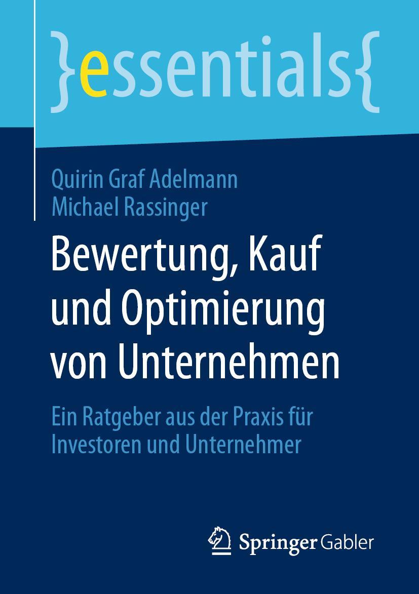 Vorderes Coverbild Bewertung, Kauf und Optimierung von Unternehmen