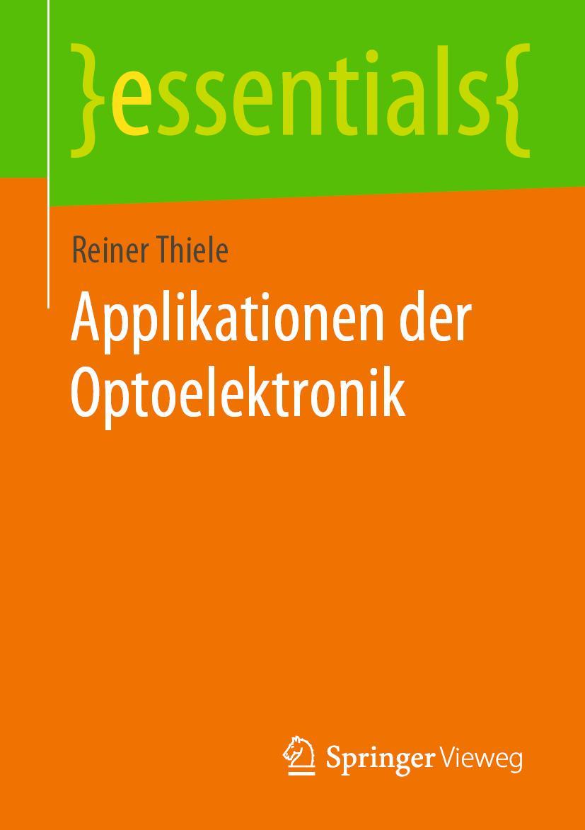 Vorderes Coverbild Applikationen der Optoelektronik