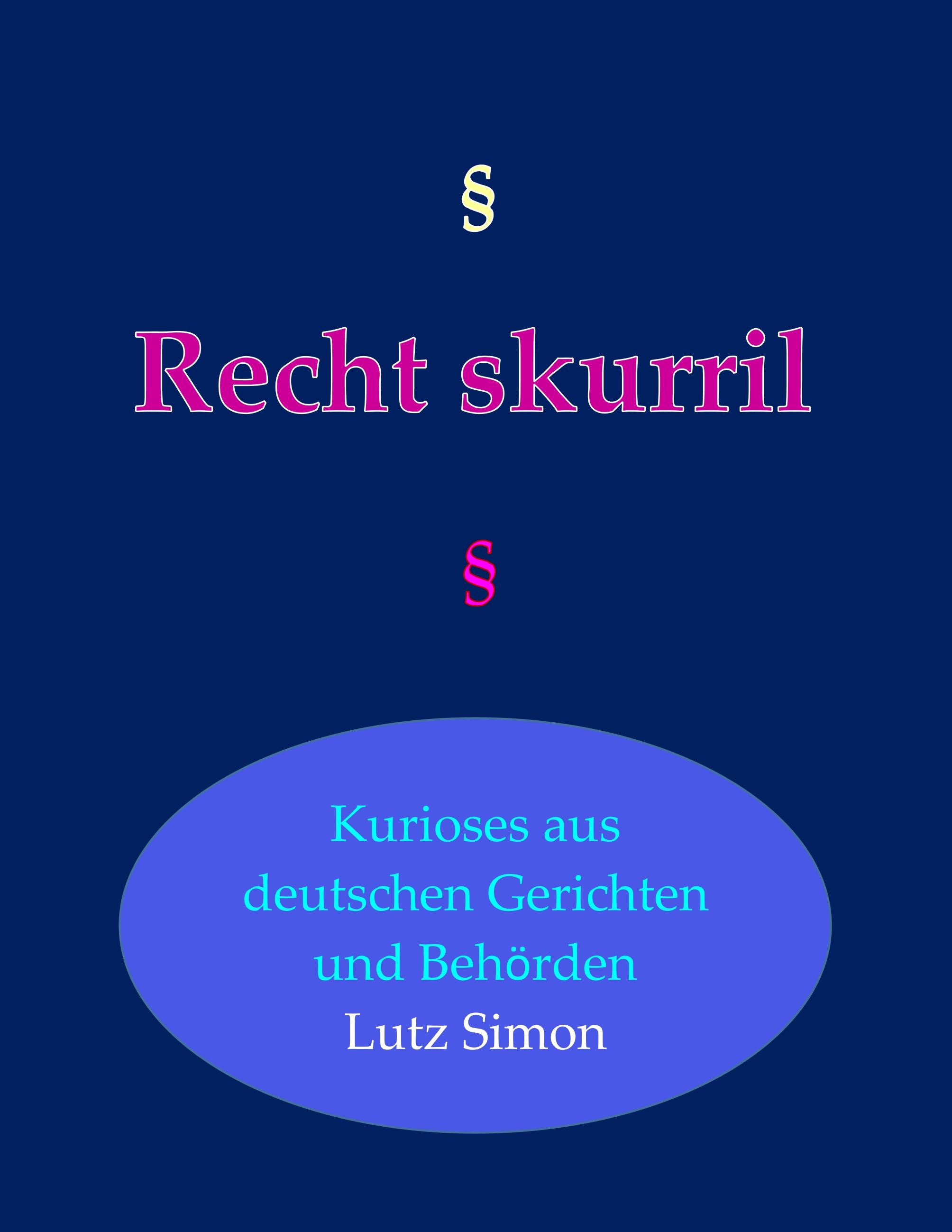 Vorderes Coverbild Recht-skurril