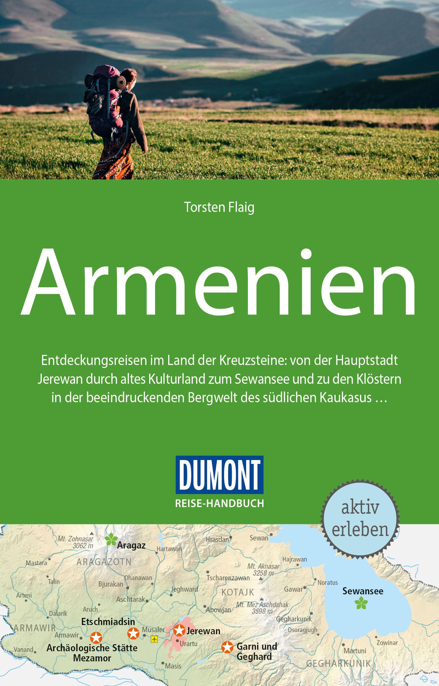 Vorderes Coverbild DuMont Reise-Handbuch Reiseführer Armenien