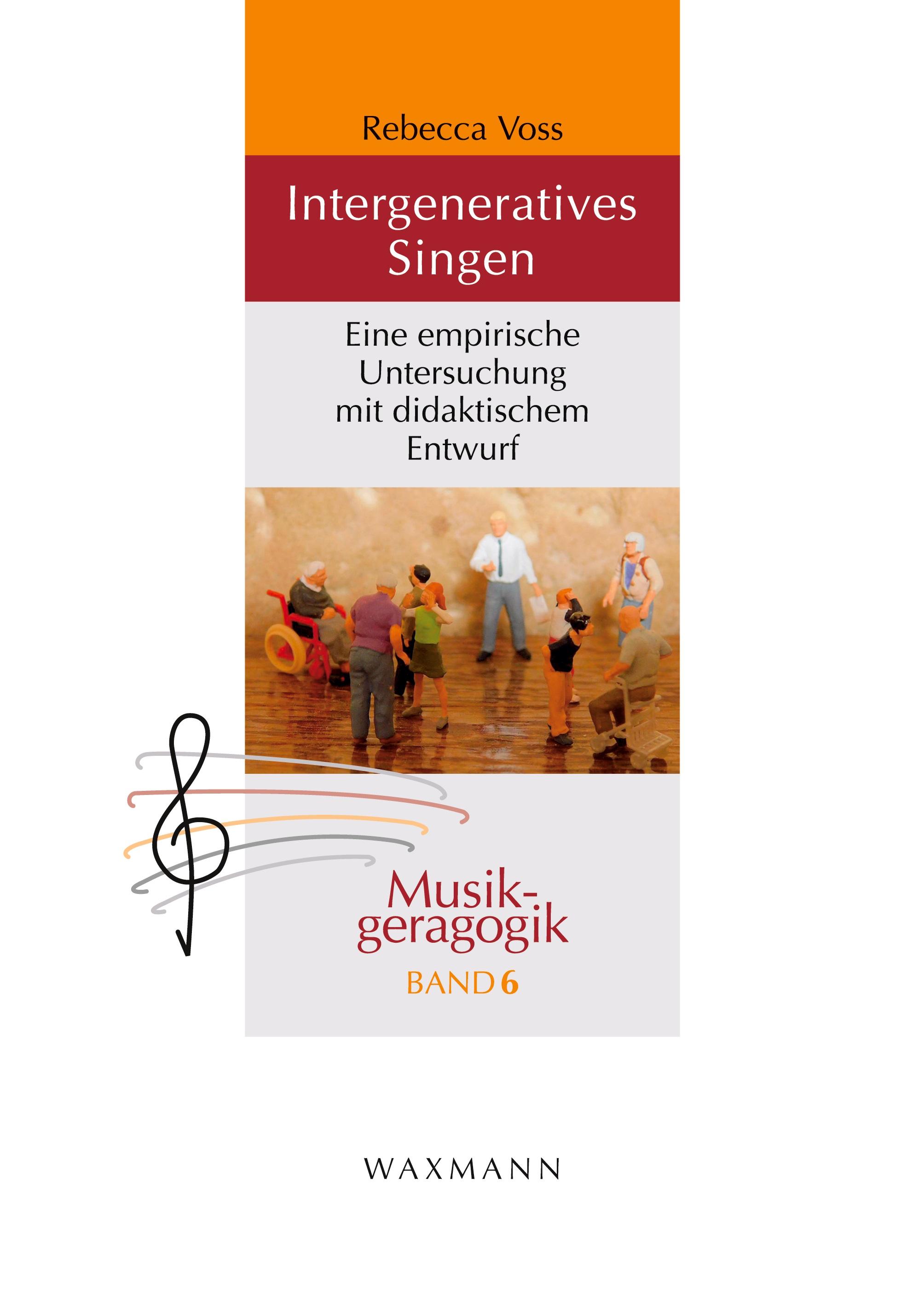 Vorderes Coverbild Intergeneratives Singen