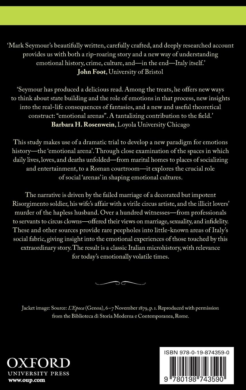 Rückseitencover EMOTIONAL ARENAS EIH C