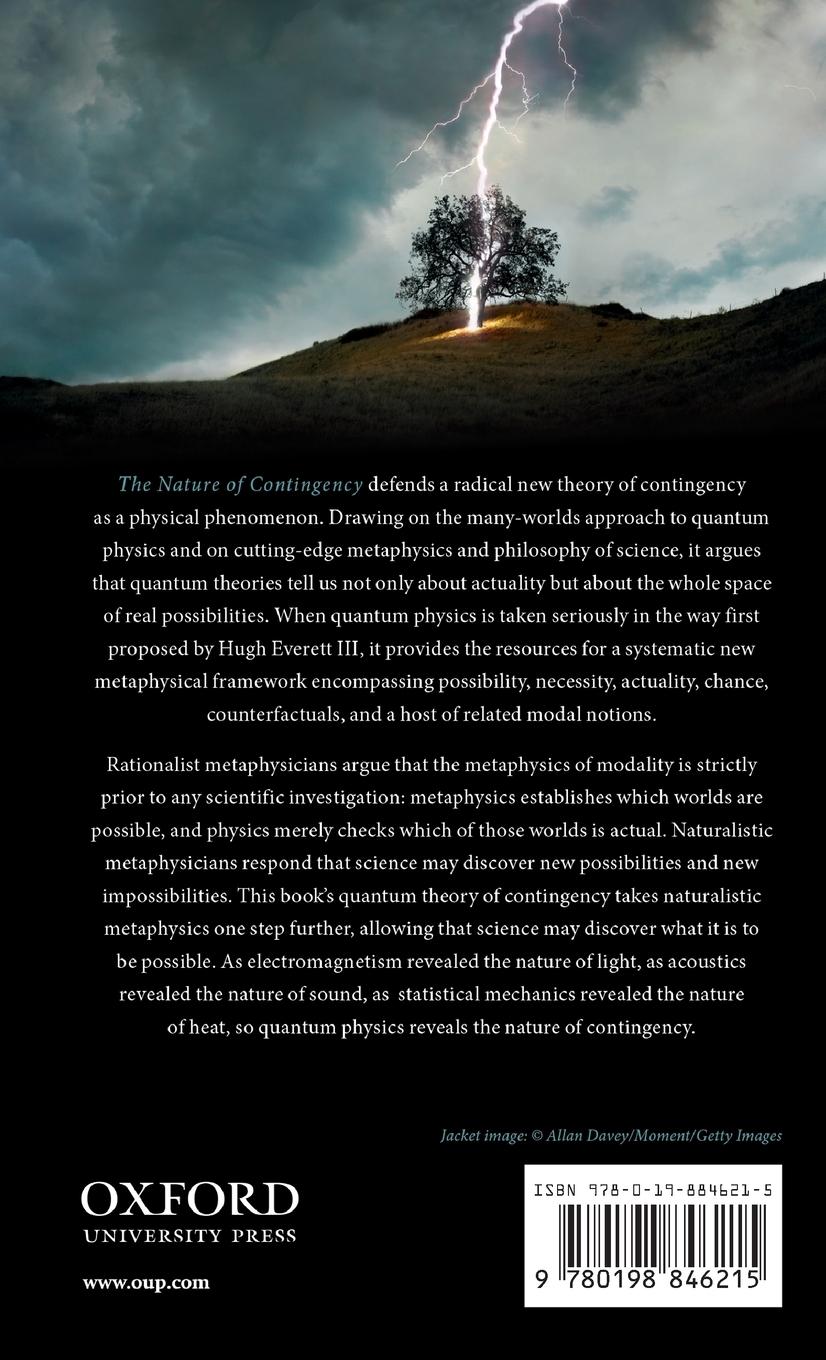 Rückseitencover Nature of Contingency