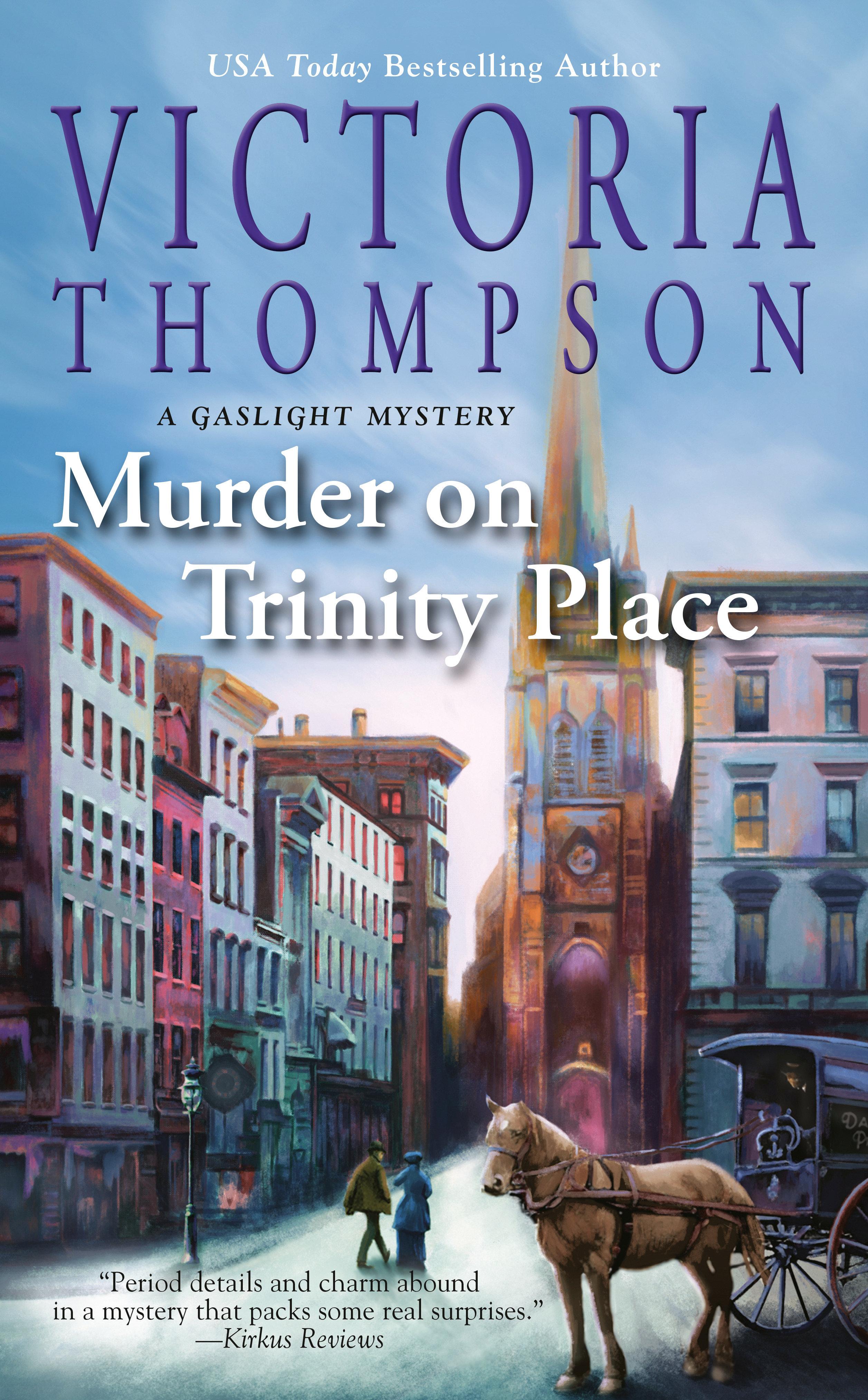 Vorderes Coverbild Murder on Trinity Place