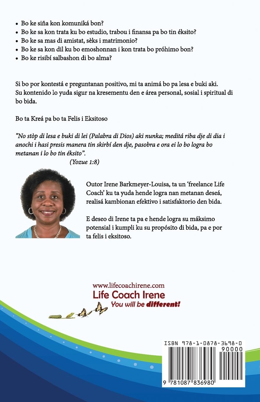 Rückseitencover Kreá pa ta Felis i Eksitoso