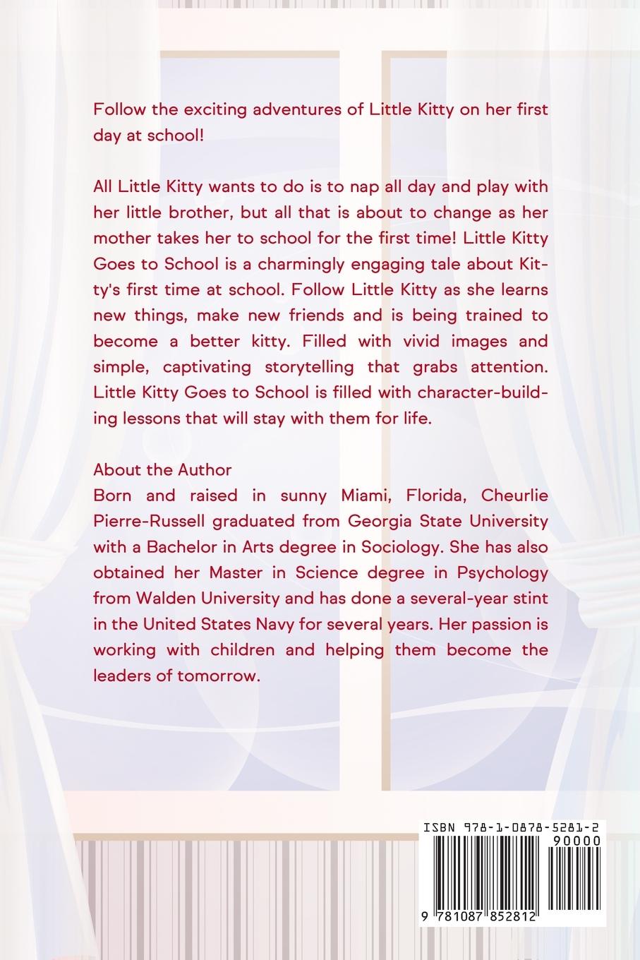 Rückseitencover Little Kitty Goes to School