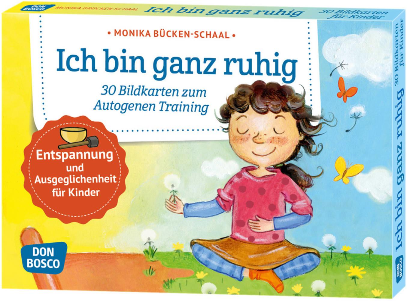 Vorderes Coverbild Ich bin ganz ruhig. 30 Bildkarten zum Autogenen Training mit Kindern.