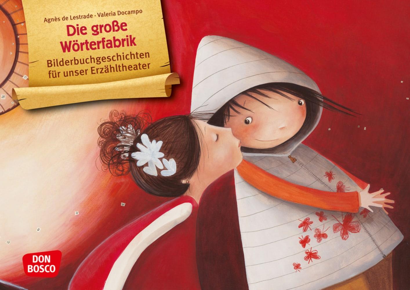 Vorderes Coverbild Die große Wörterfabrik. Kamishibai Bildkartenset