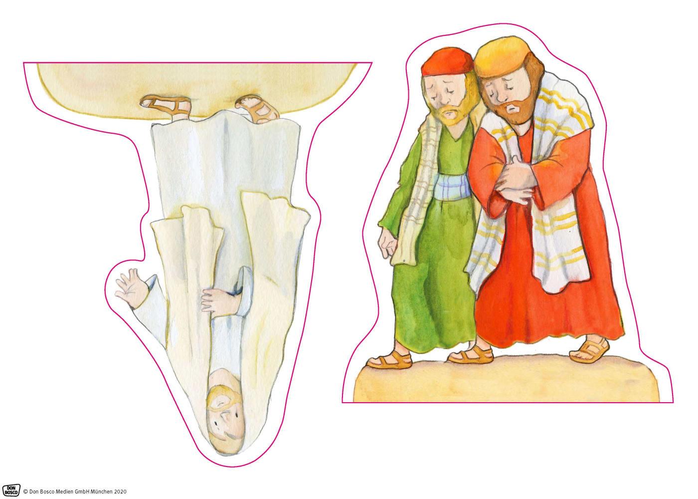 Beispielinhalt (Bild) Auf dem Weg nach Emmaus.