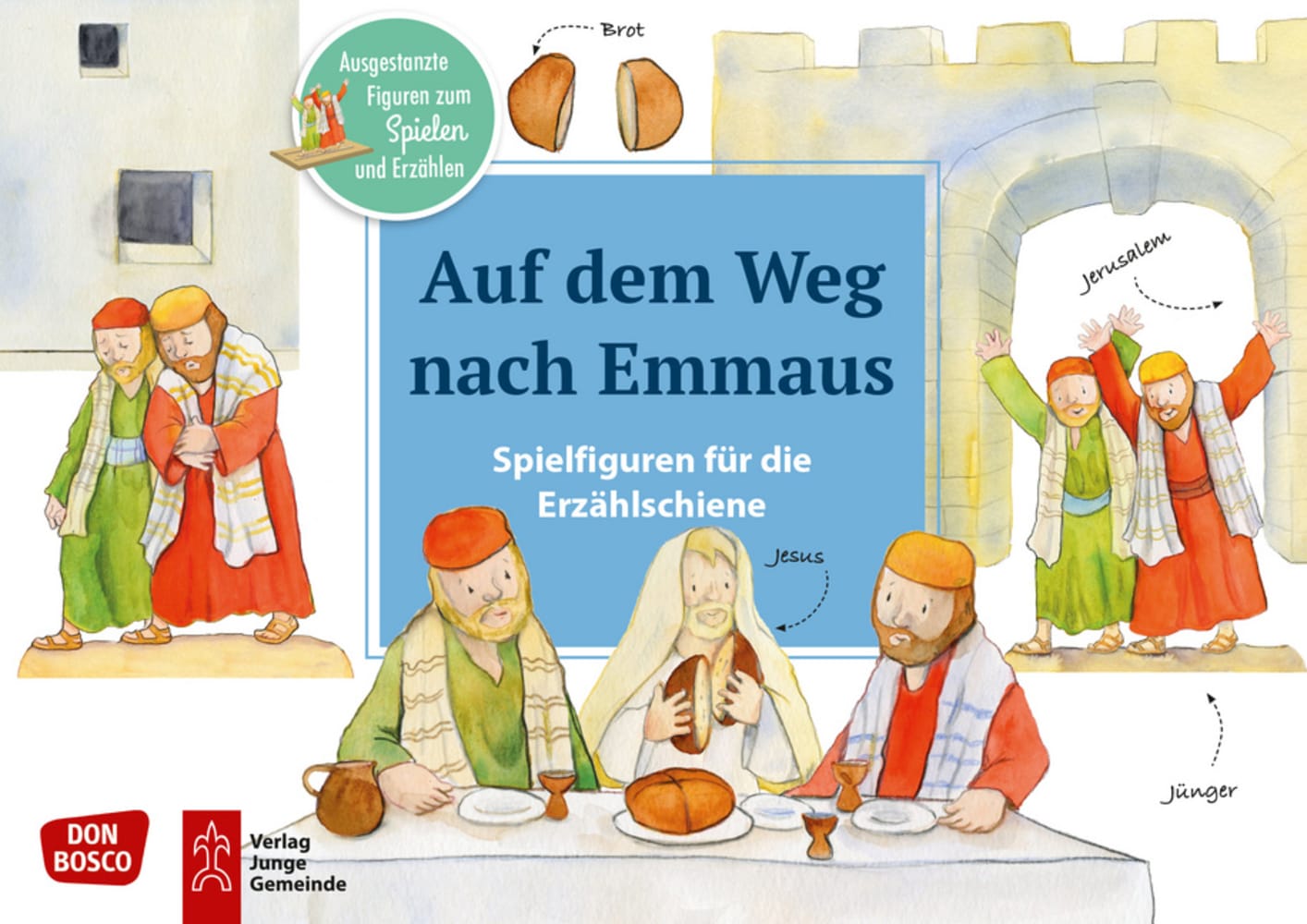 Vorderes Coverbild Auf dem Weg nach Emmaus.