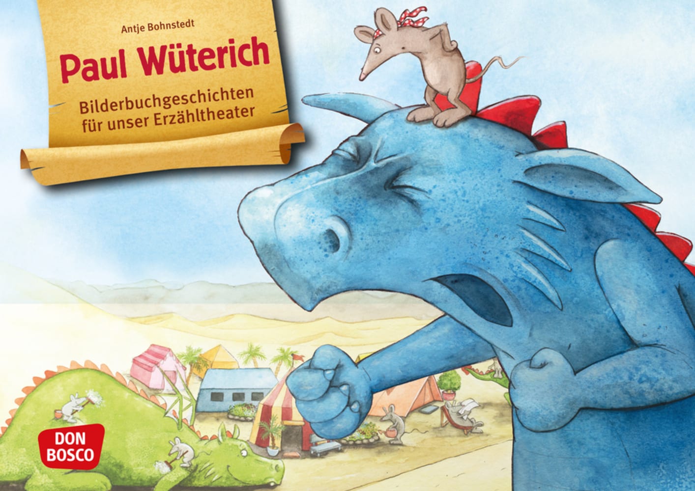 Vorderes Coverbild Paul Wüterich. Kamishibai Bildkartenset