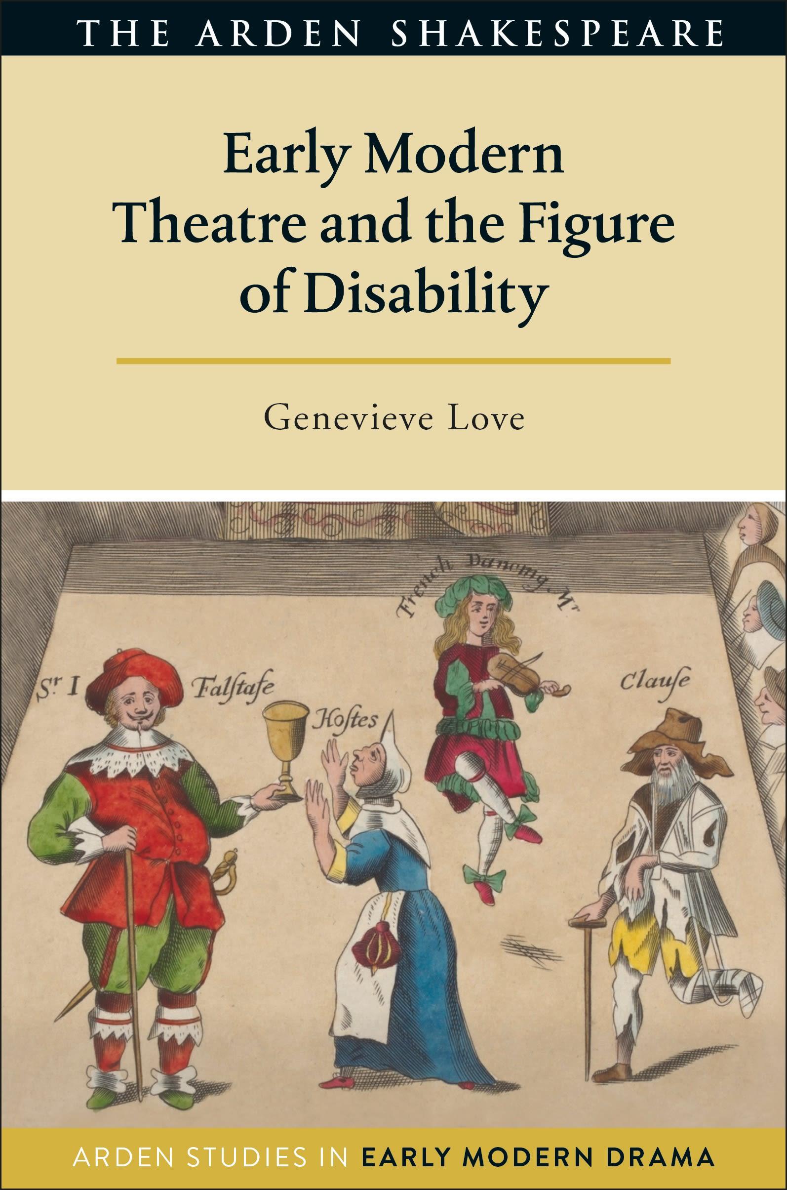 Vorderes Coverbild Early Modern Theatre and the Figure of Disability