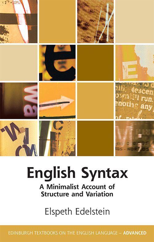 Vorderes Coverbild English Syntax