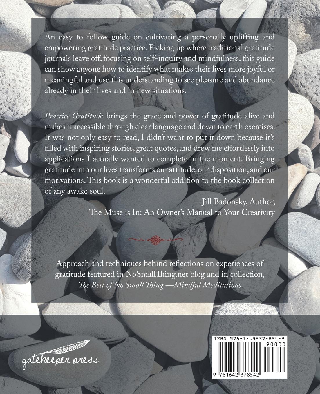 Rückseitencover Practice Gratitude