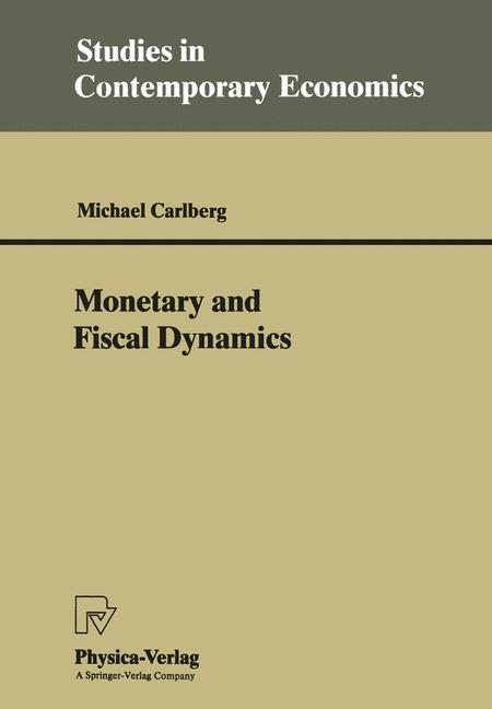Vorderes Coverbild Monetary and Fiscal Dynamics