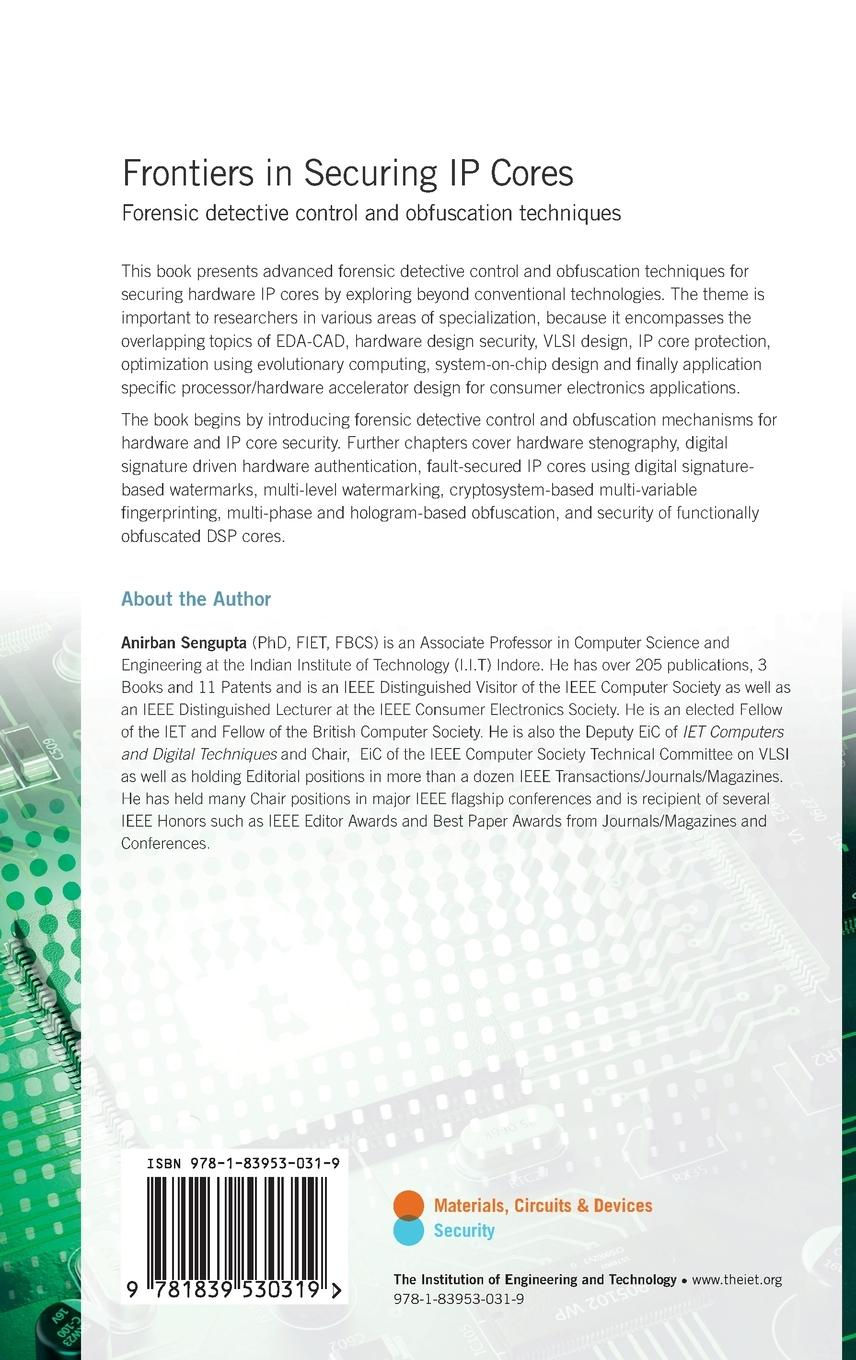 Rückseitencover Frontiers in Securing IP Cores