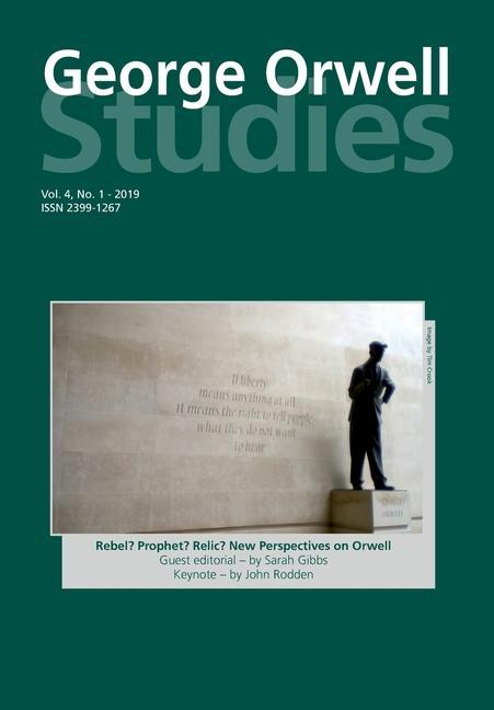 Vorderes Coverbild George Orwell Studies Vol.4 No.1
