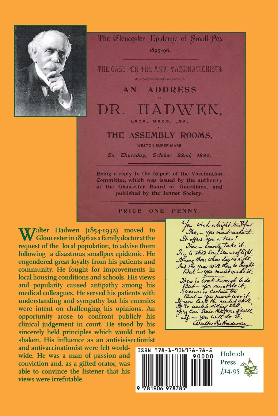 Rückseitencover Crusader with Compassion: Dr Walter Hadwen, Gloucester GP, 1854-1932