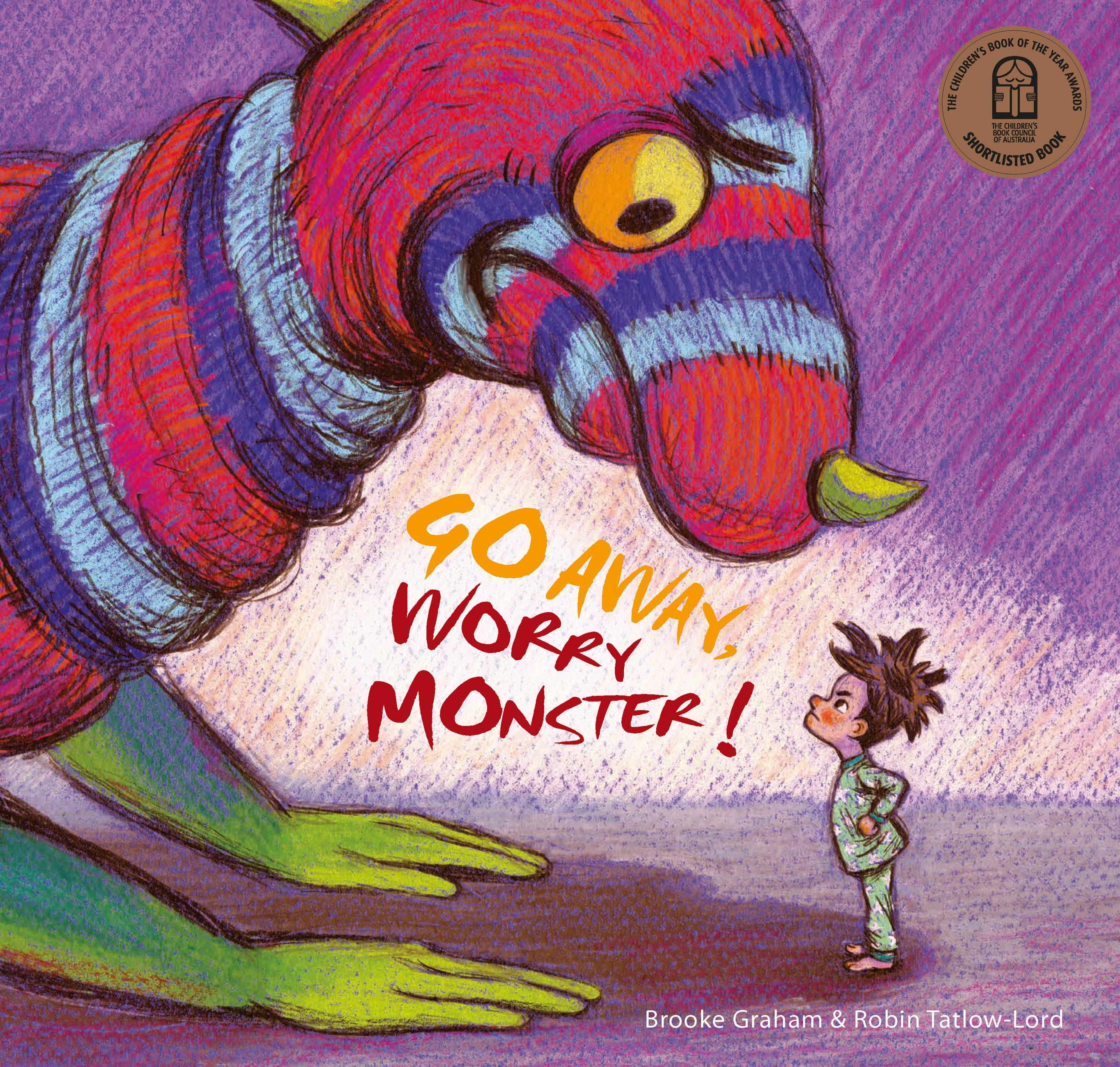 Vorderes Coverbild Go Away, Worry Monster!