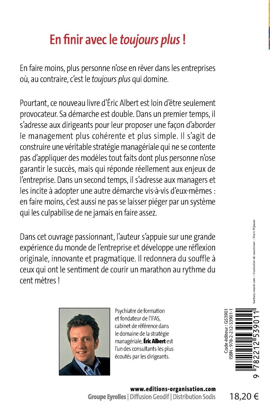 Rückseitencover Managers, faites-en moins !: De l'idée à la réalisation