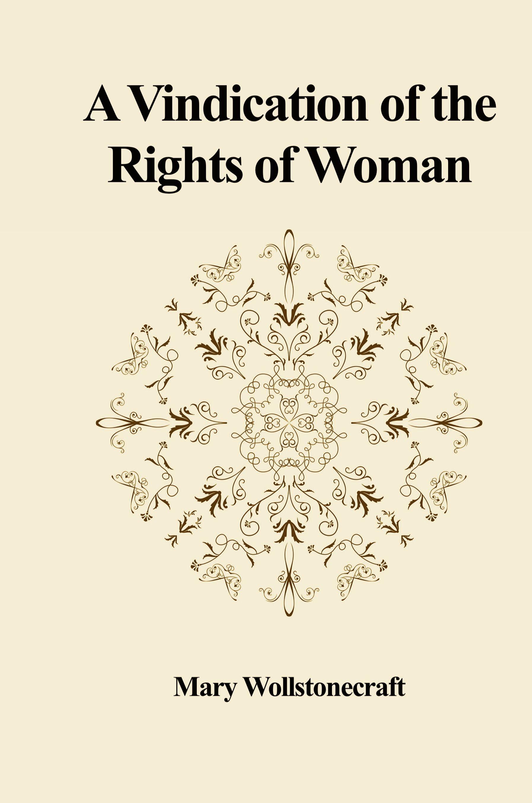 Vorderes Coverbild A Vindication of the Rights of Woman