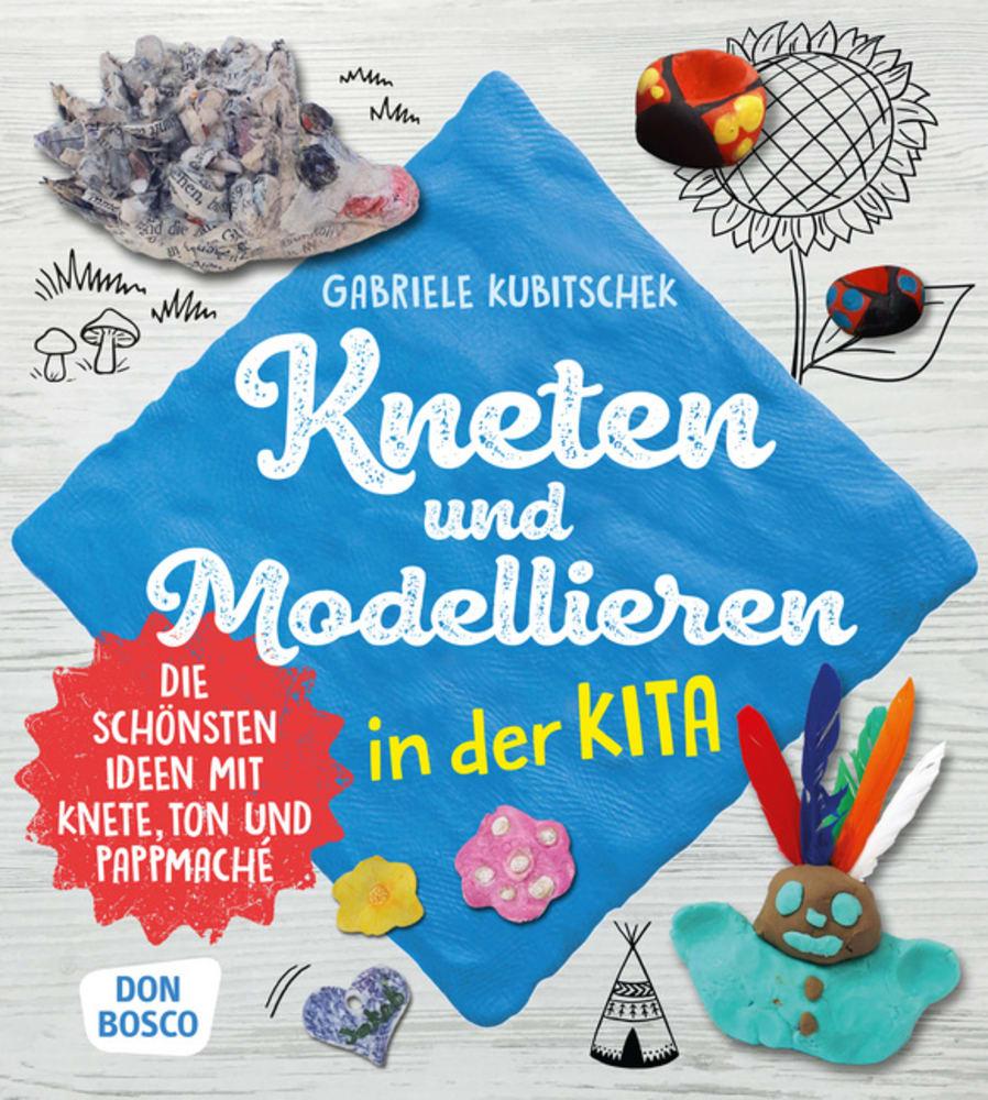 Vorderes Coverbild Kneten und Modellieren in der Kita