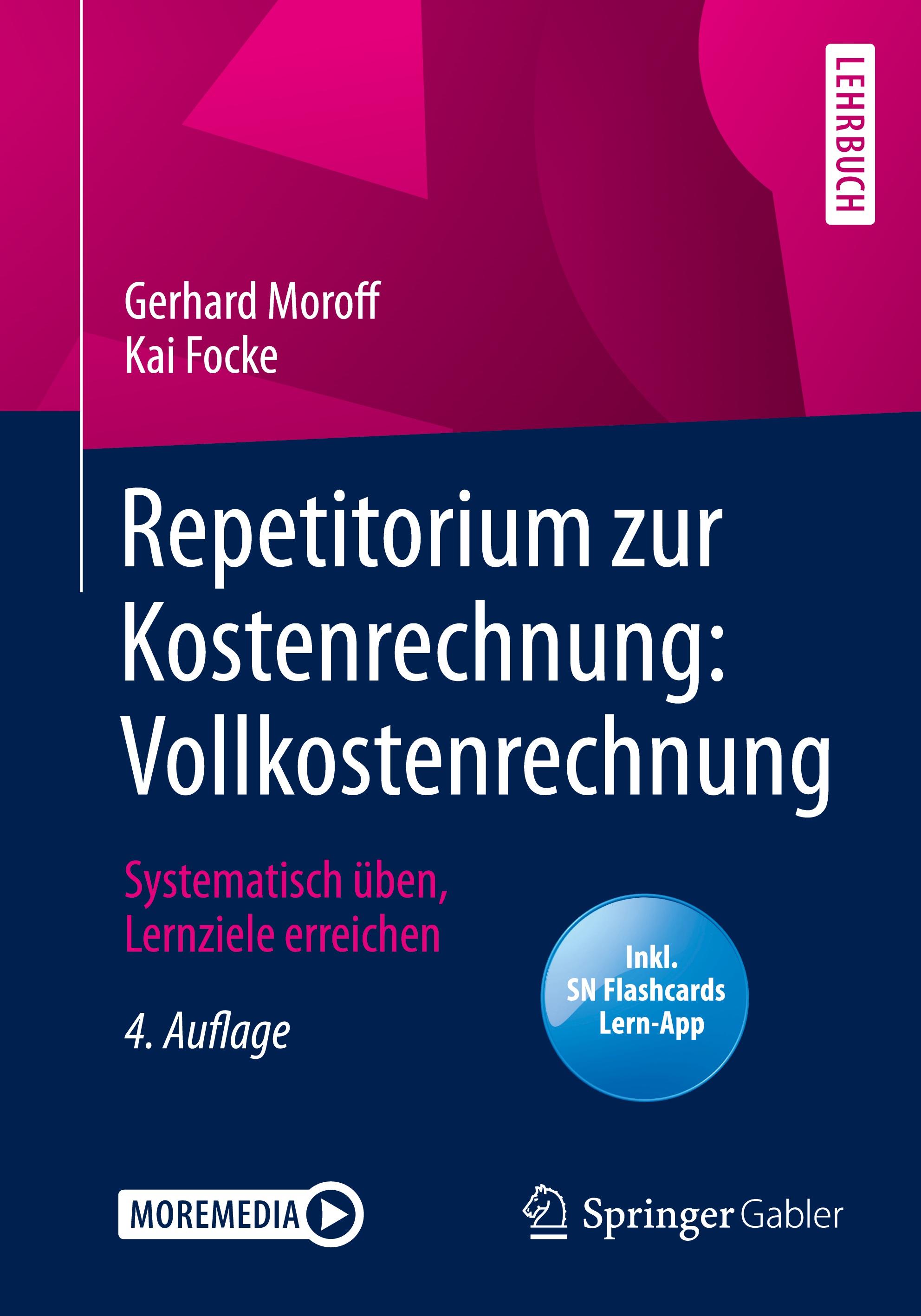 Vorderes Coverbild Repetitorium zur Kostenrechnung: Vollkostenrechnung