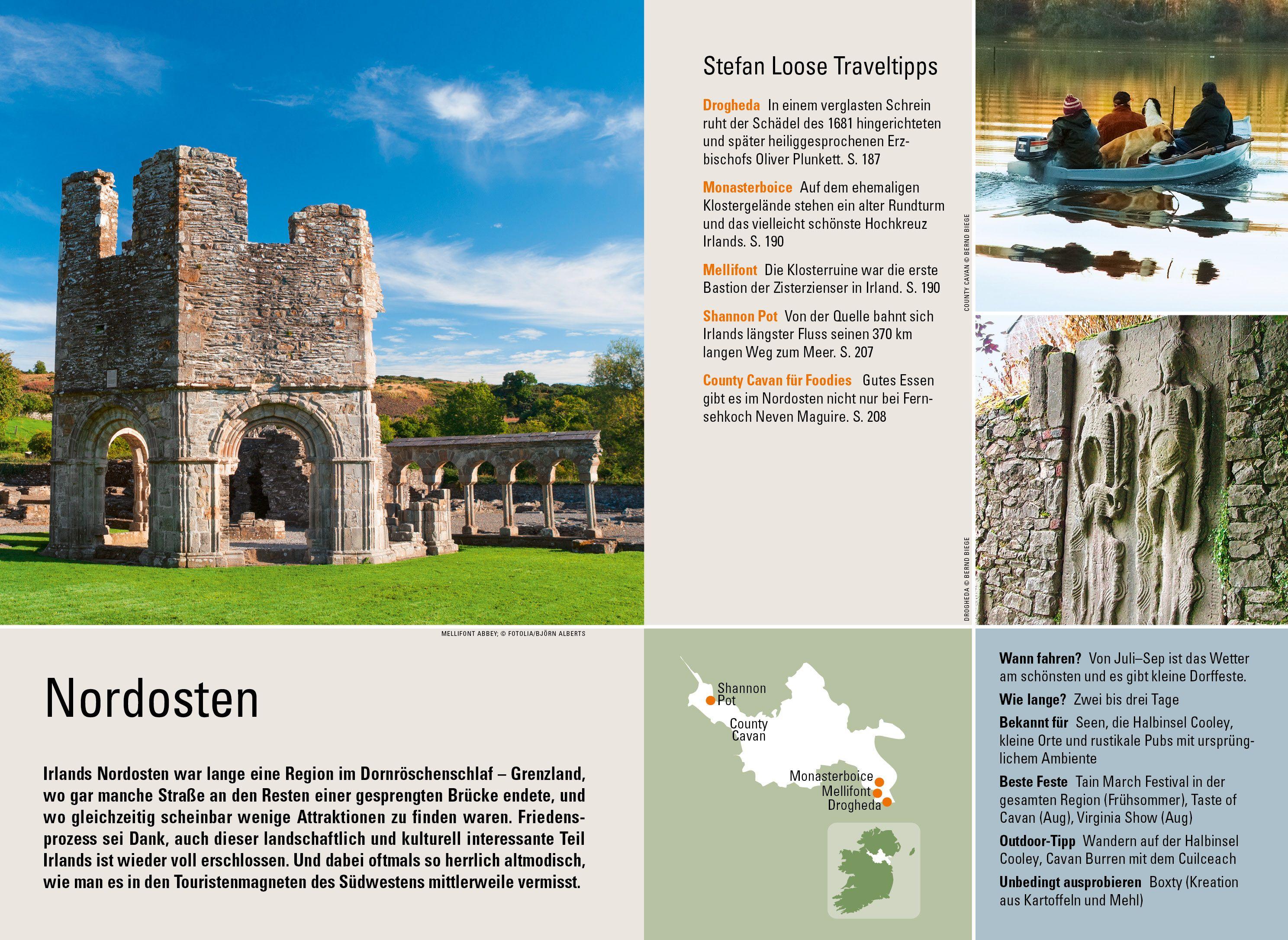 Beispielinhalt (Bild) Stefan Loose Reiseführer Irland