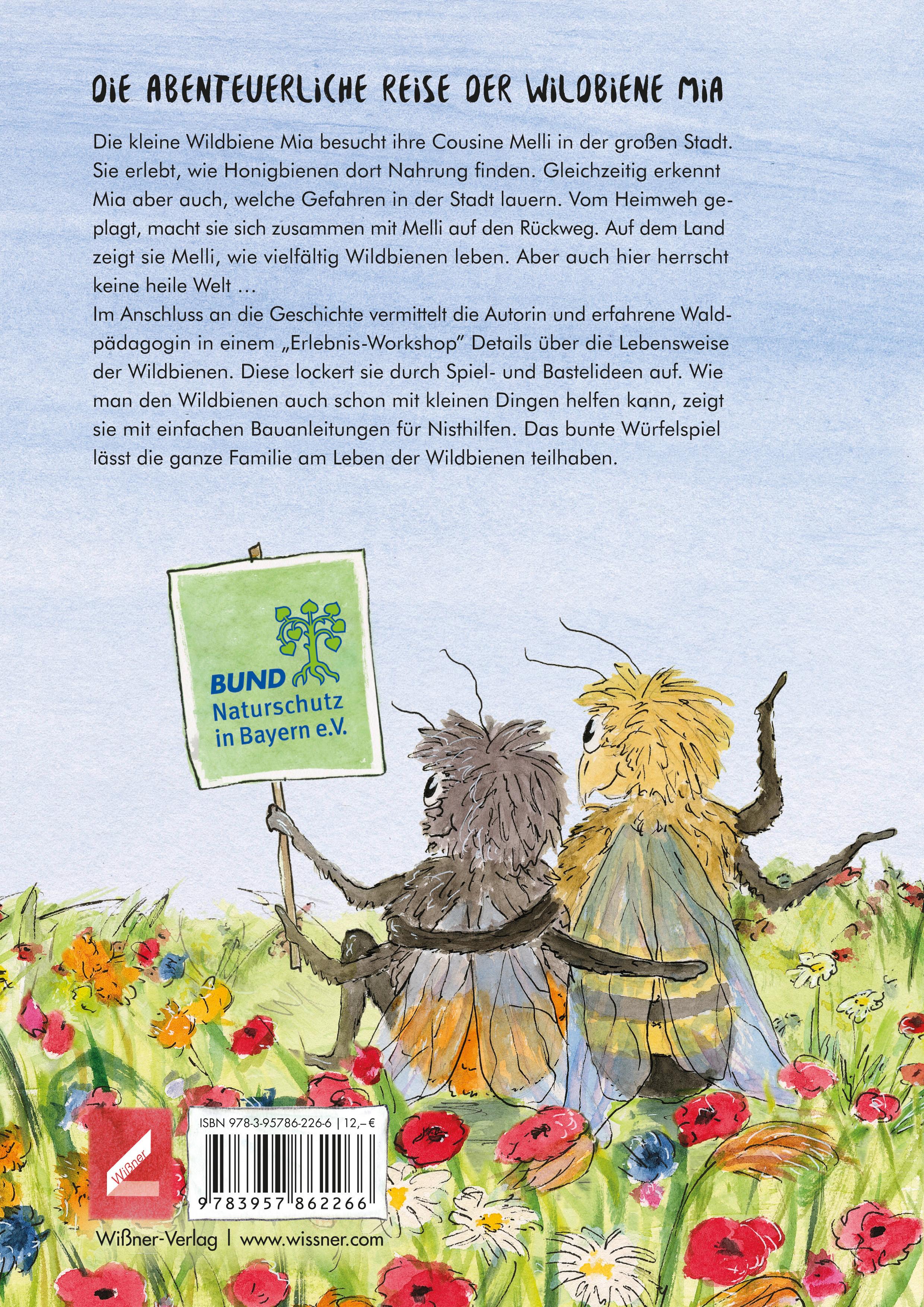 Rückseitencover Mein Wildbienen-Buch