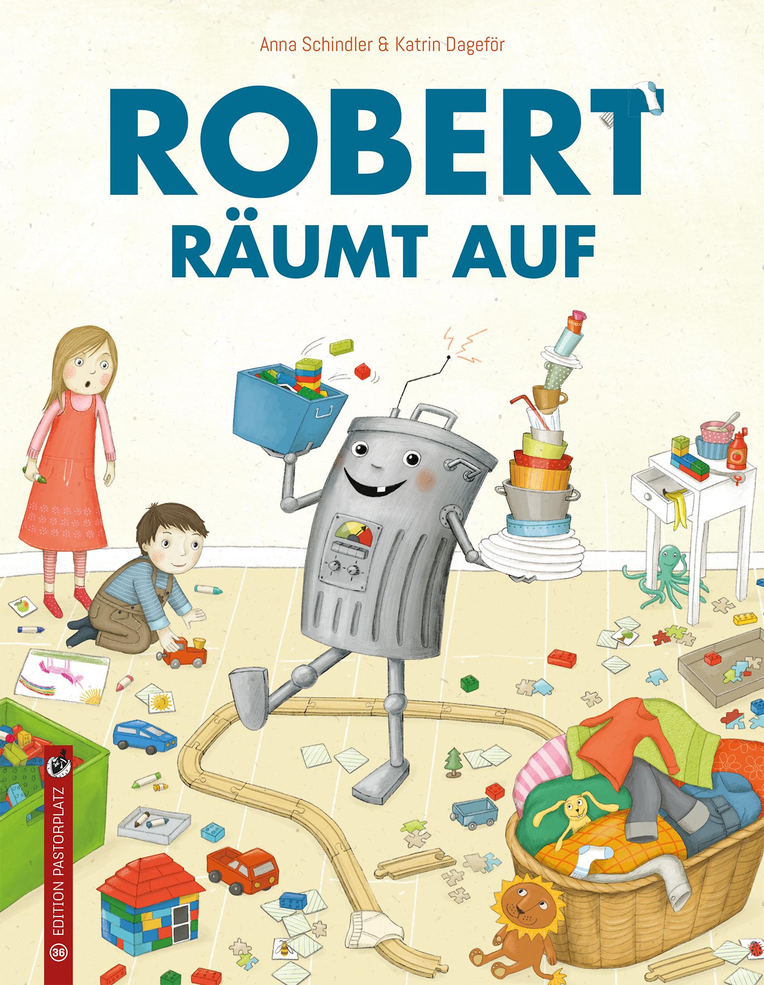 Vorderes Coverbild Robert räumt auf