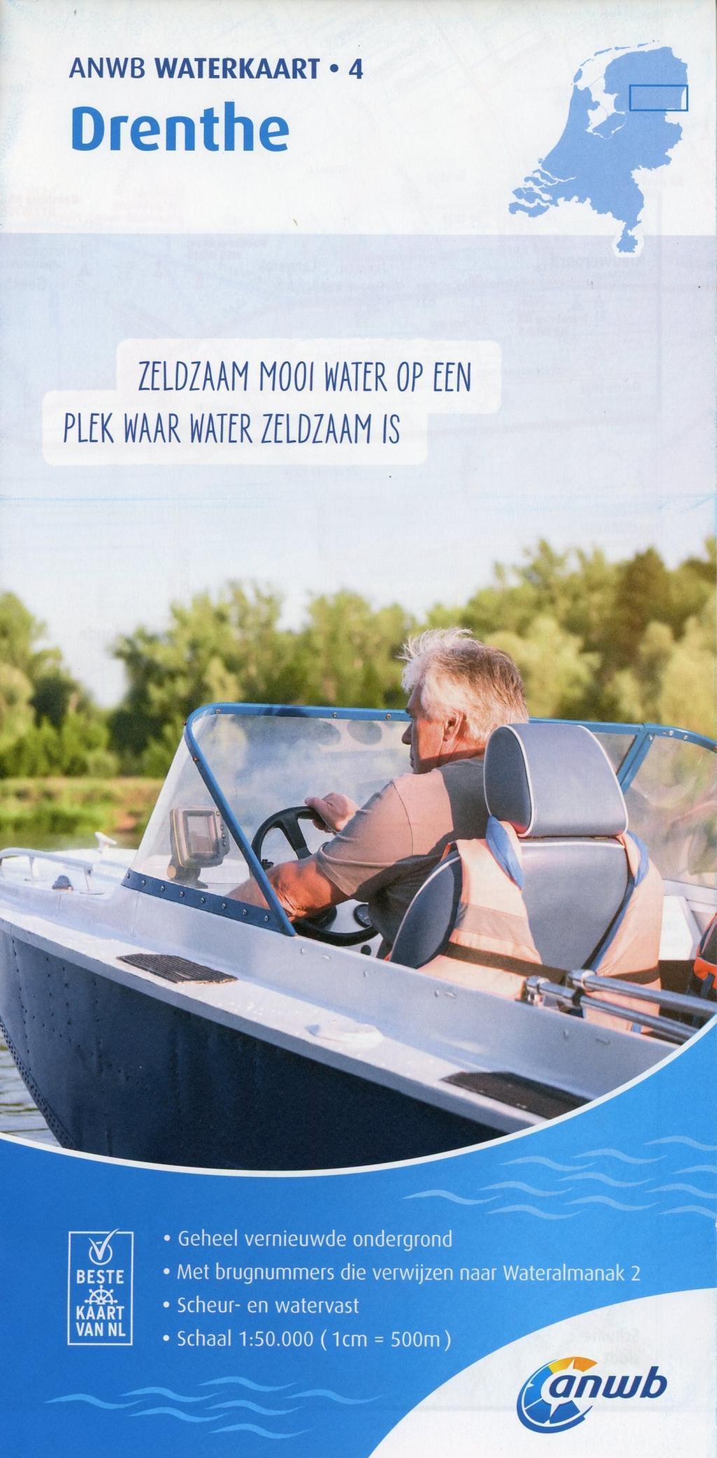 Vorderes Coverbild Drenthe 1:50 000 Waterkaart
