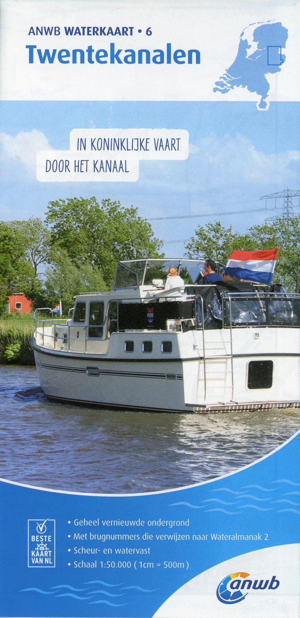 Vorderes Coverbild Twentekanalen 1:50 000 Waterkaart